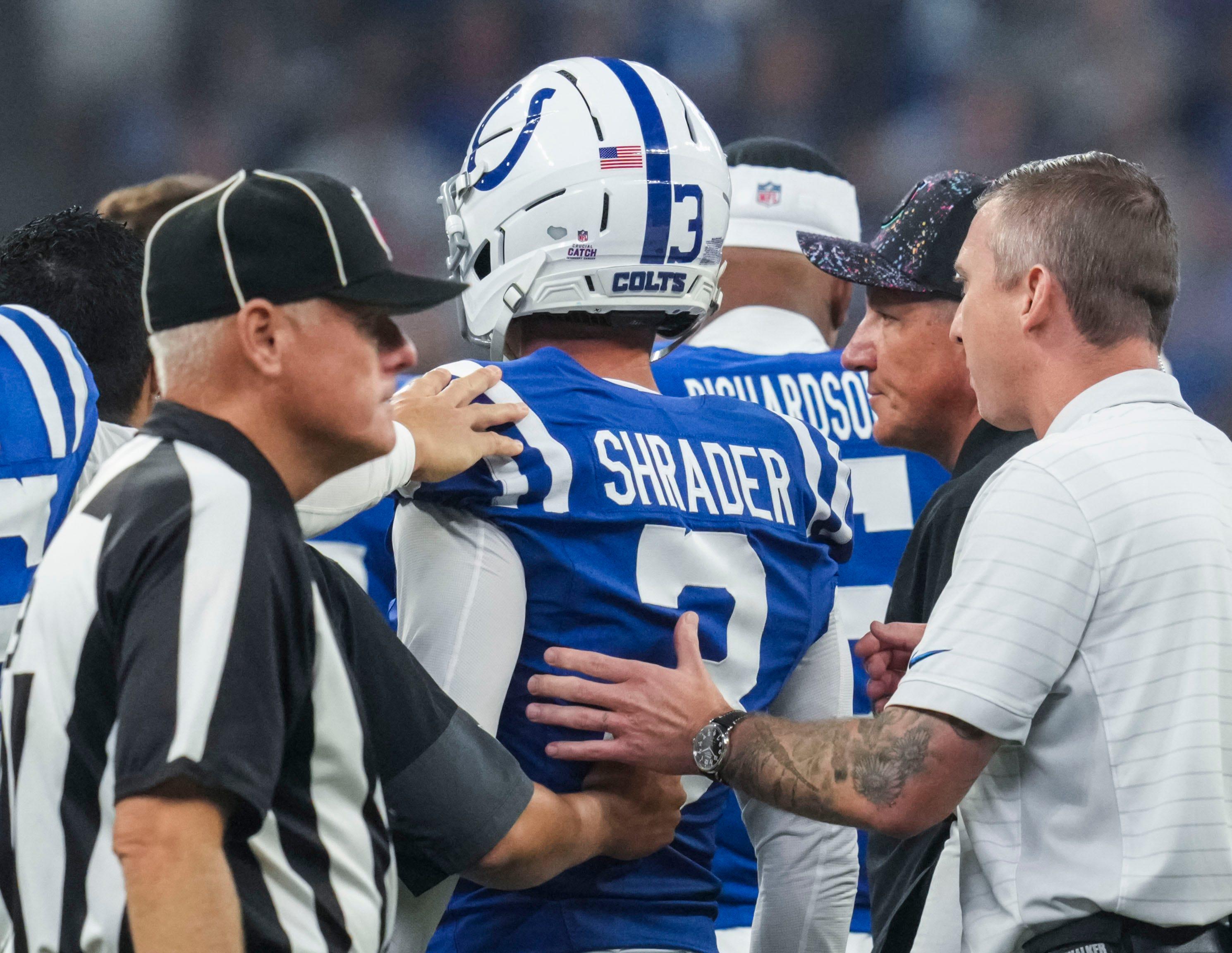 Colts Lose Spencer Shrader to Season-Ending Injury