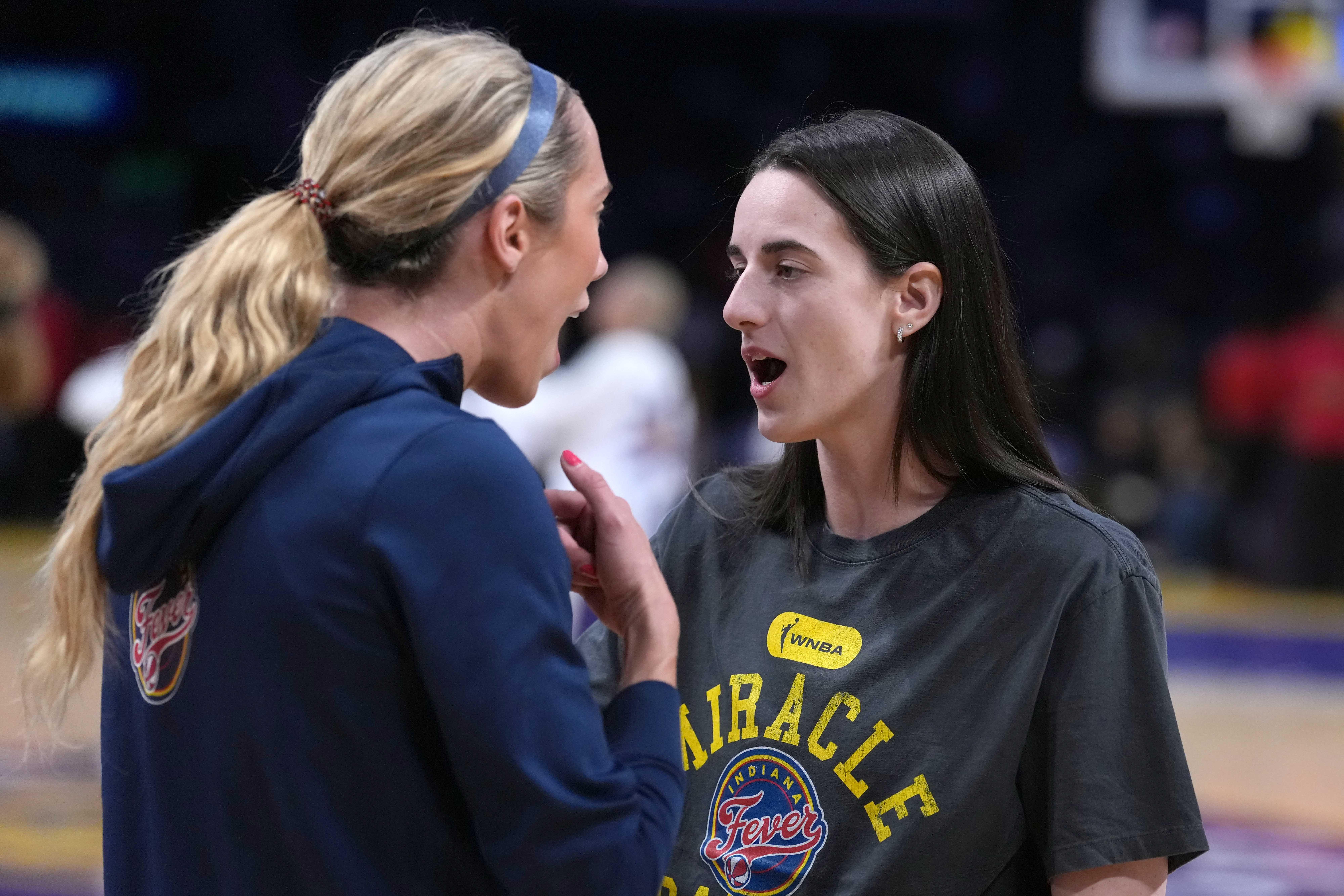 Fever's Lexie Hull Feeling Impact of Caitlin Clark's Injury Absence