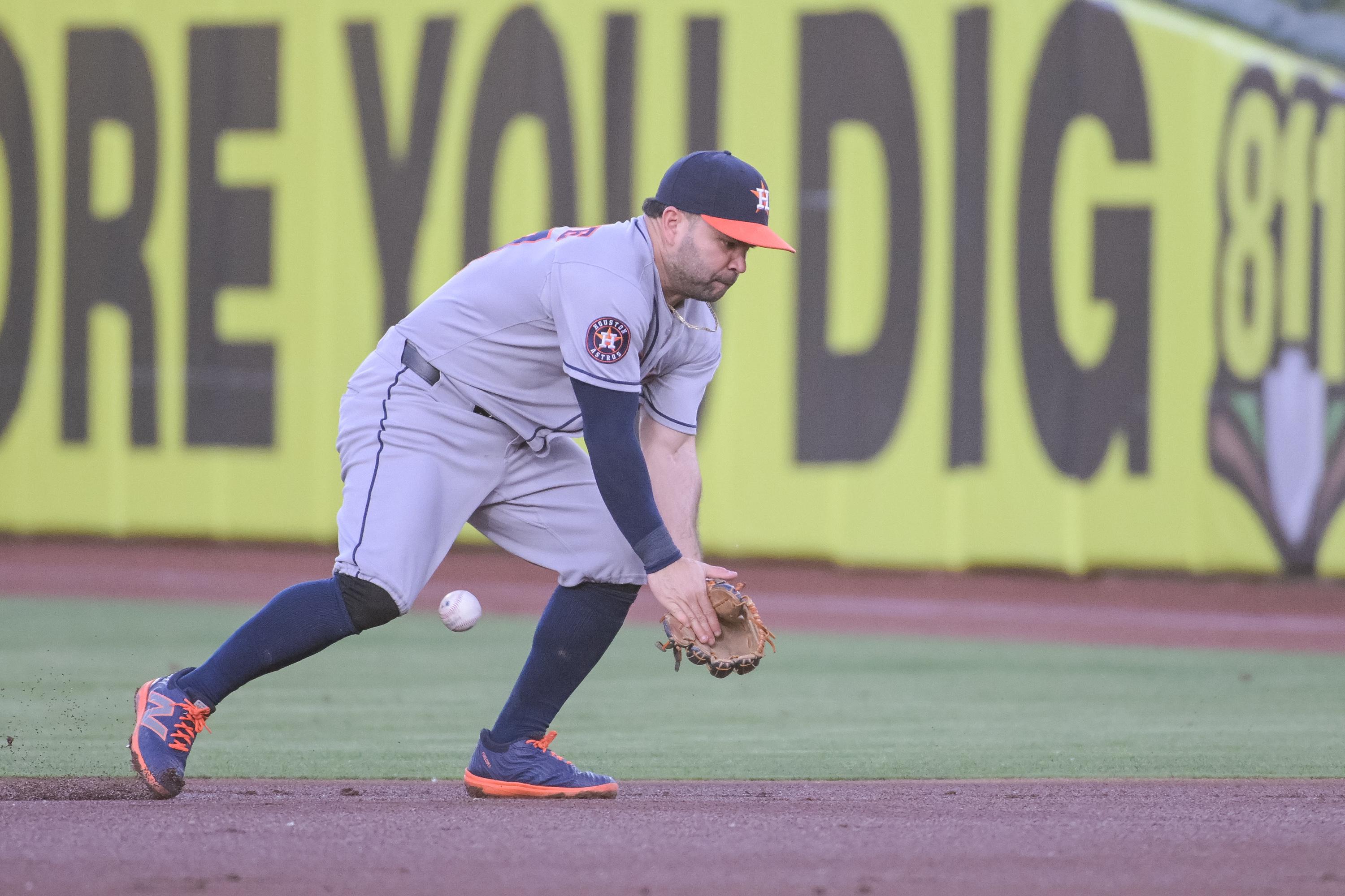 Jose Altuve Holding Astros Back From Having Best Defensive Outfield in MLB