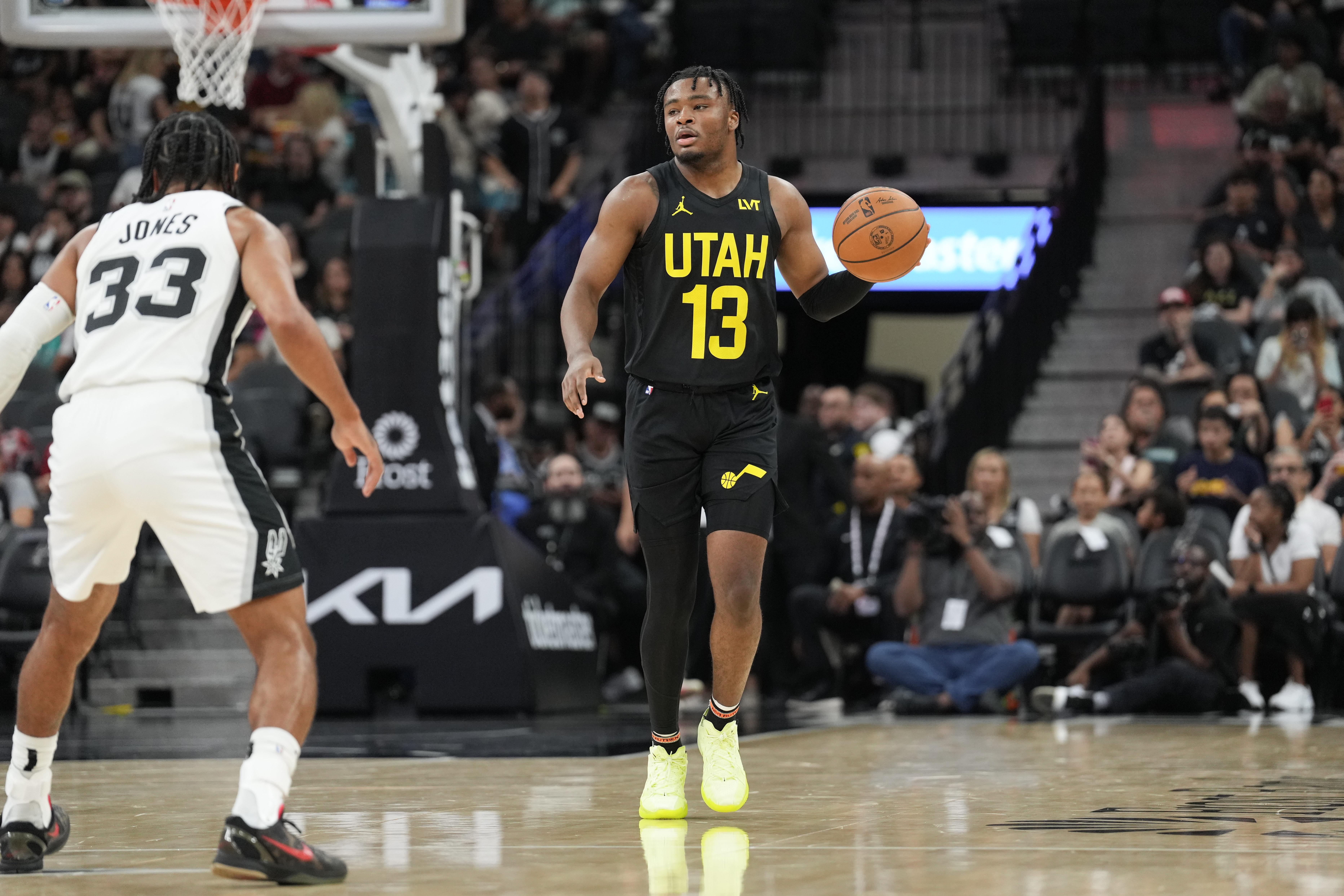 Jazz Update Injury Status of PG Isaiah Collier