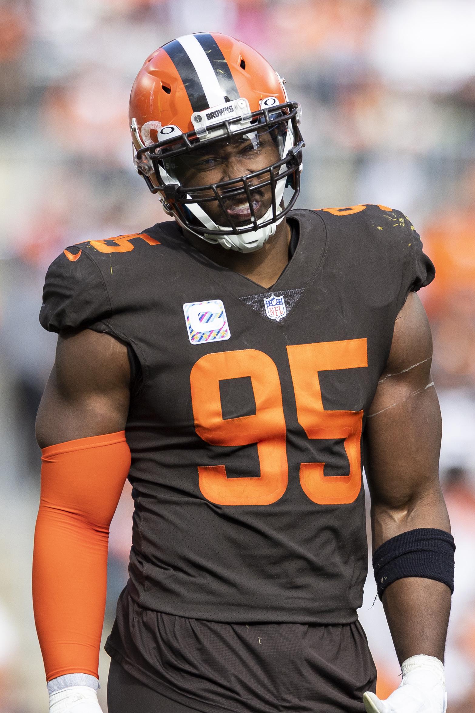 REPORT: NFL Exec Links Raiders to Trade for Browns' Myles Garrett