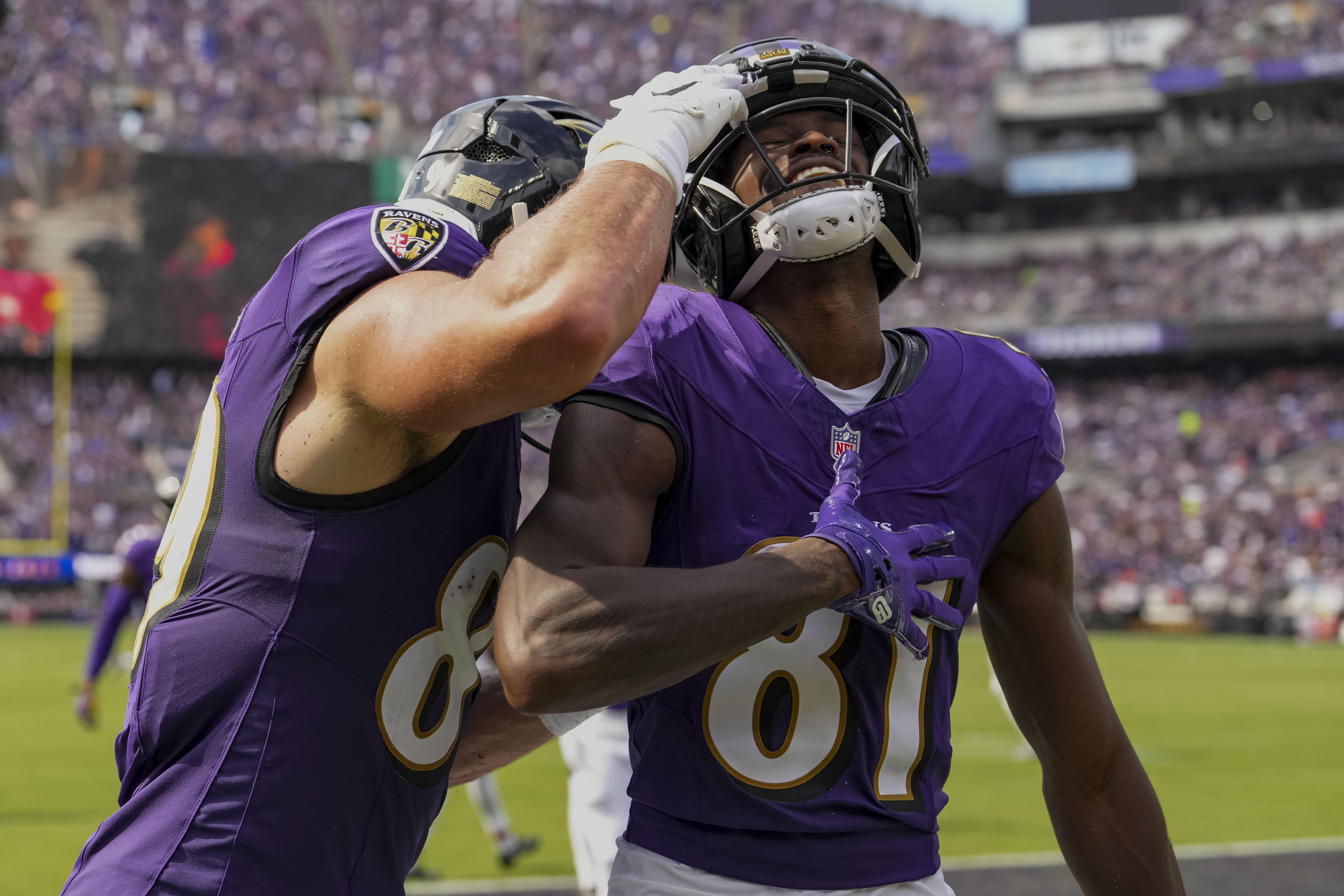 Ravens Receiver Living Touchdown Machine's Dream
