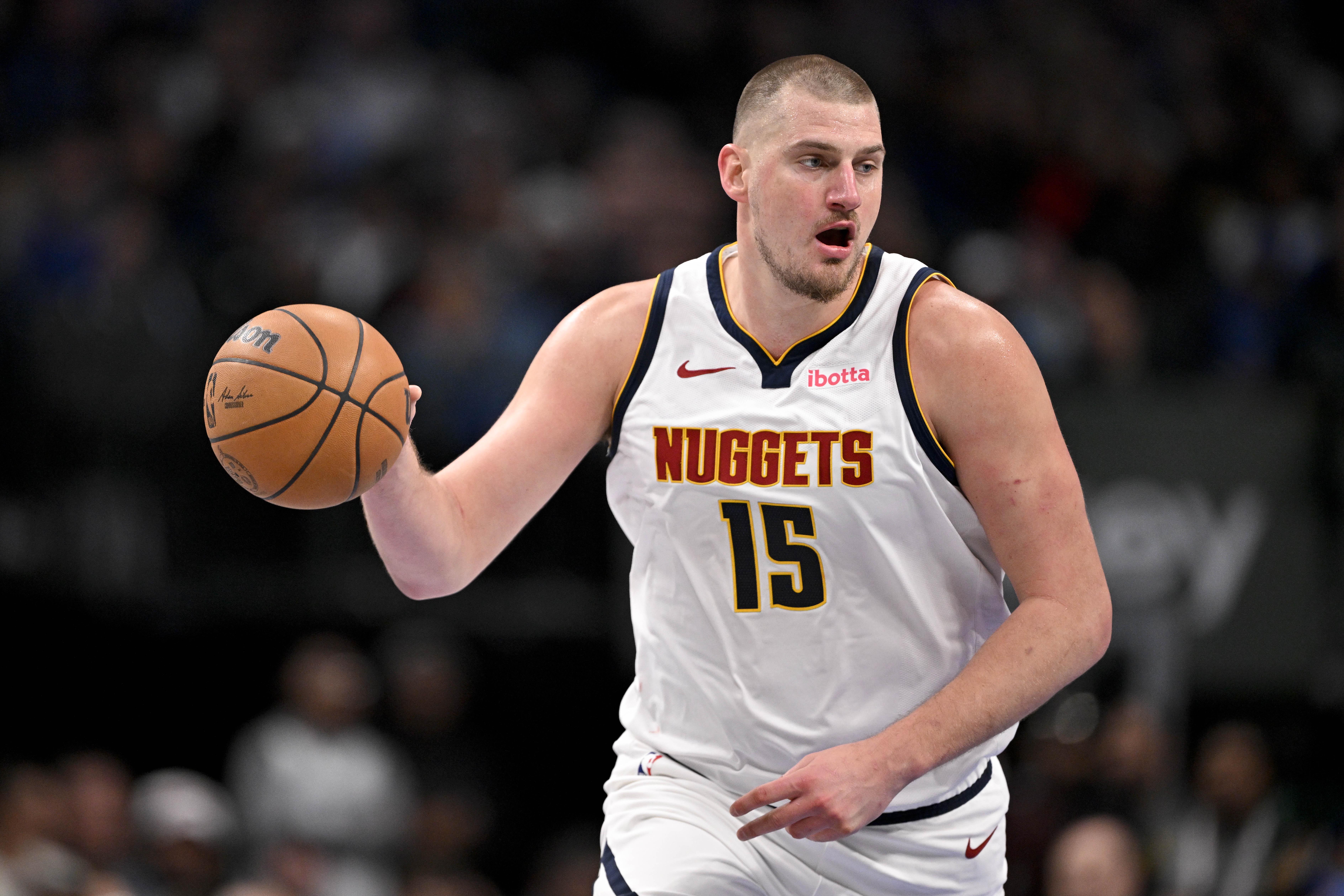 Nikola Jokic Suffered Elbow Injury in Warmups, Missed Nuggets' Loss to Rockets