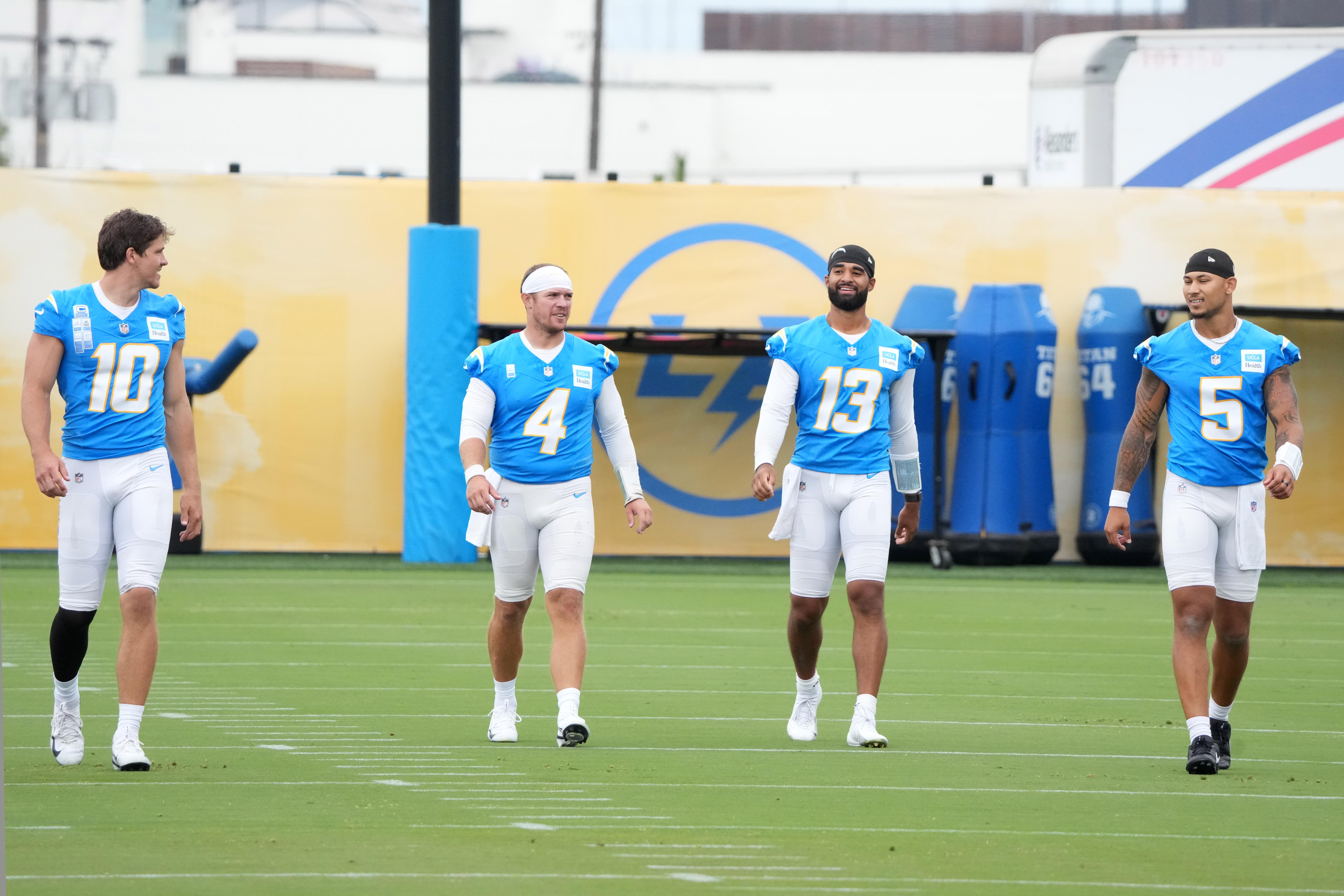 Chargers Projected QB Depth Chart After Cutting Taylor Heinicke