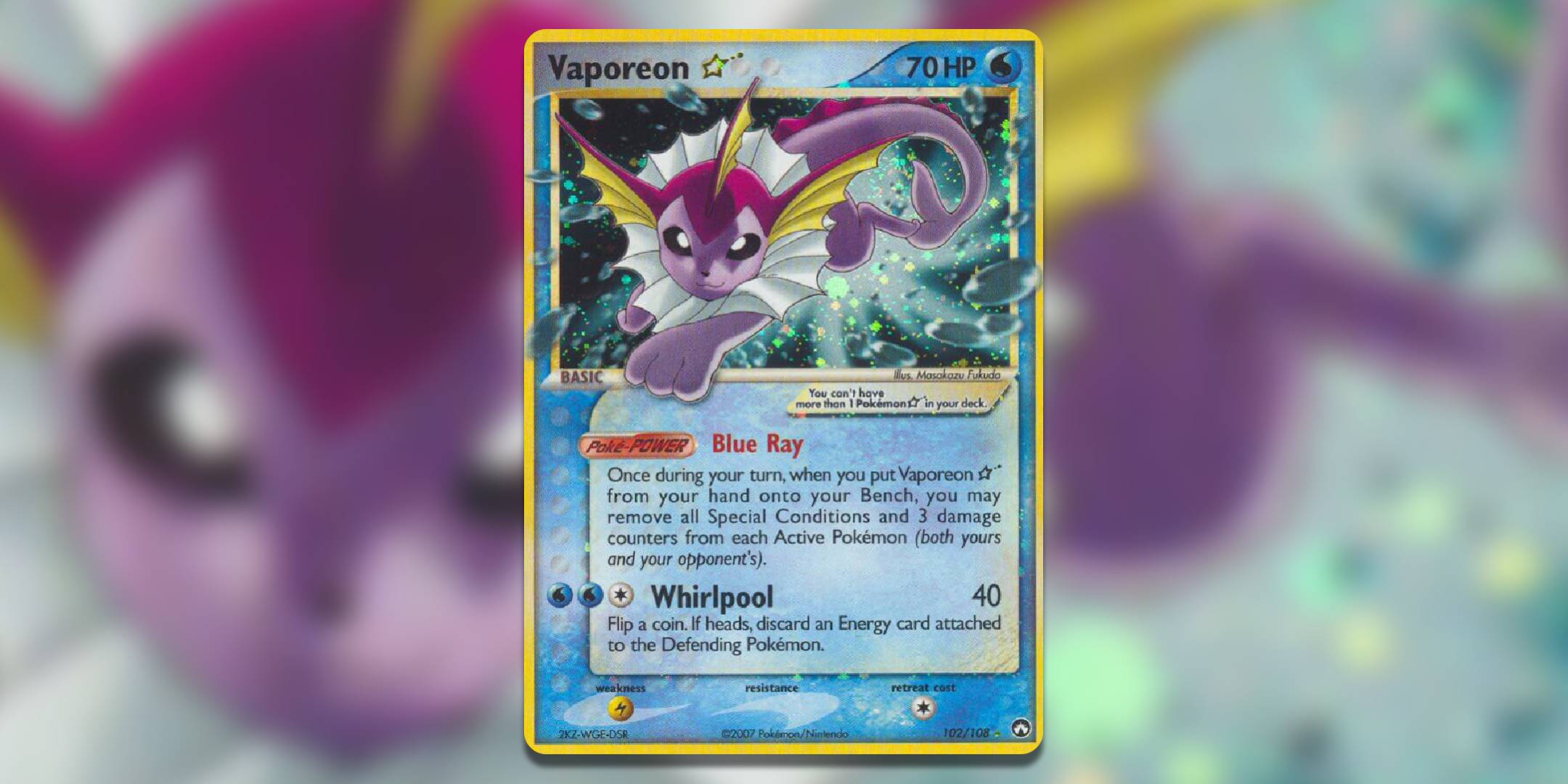 TCG Pokemon: 15 самых ценных карт покемонов водного типа всех времен