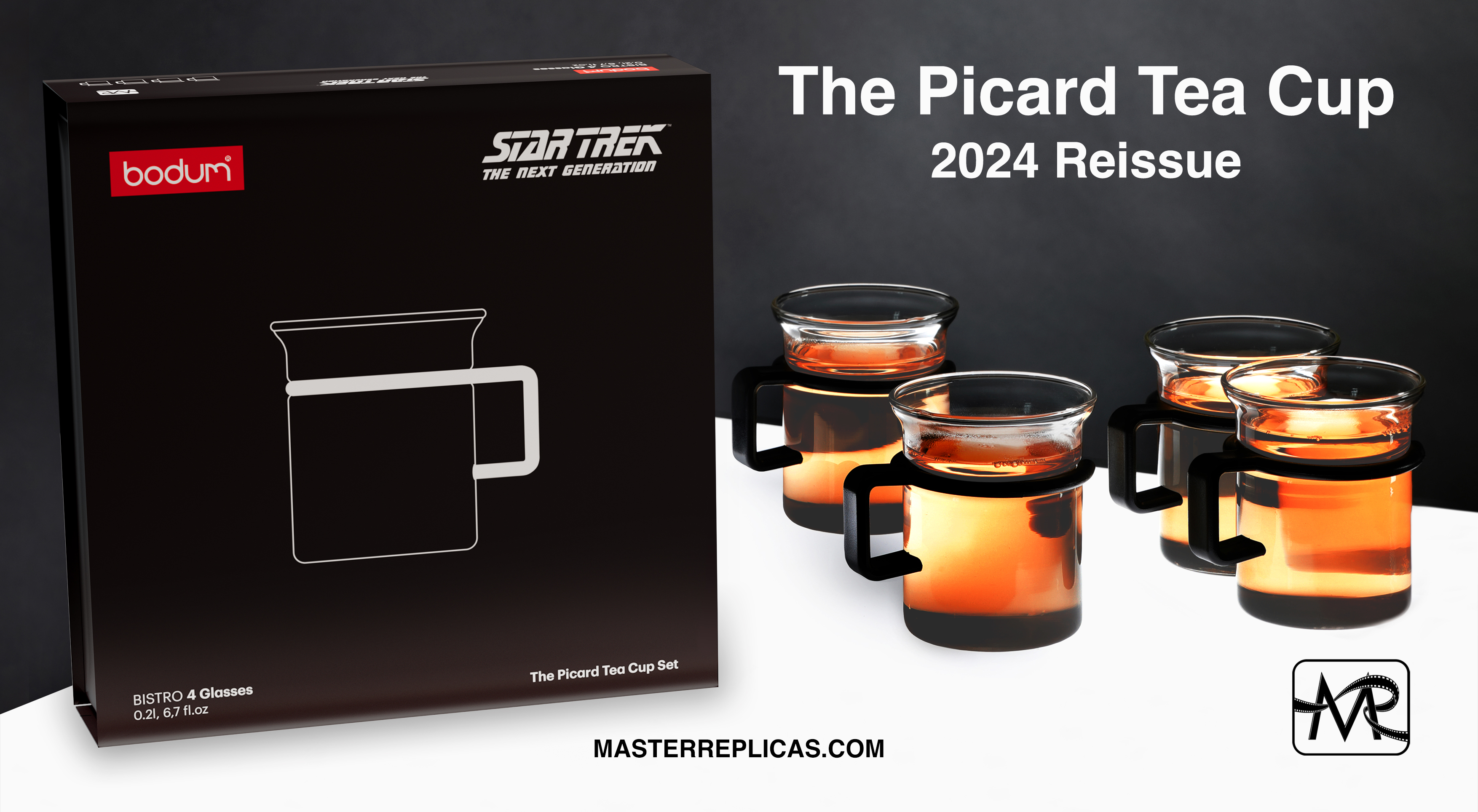 Classic Picard tea cups from Star Trek: the Next Generation are returning