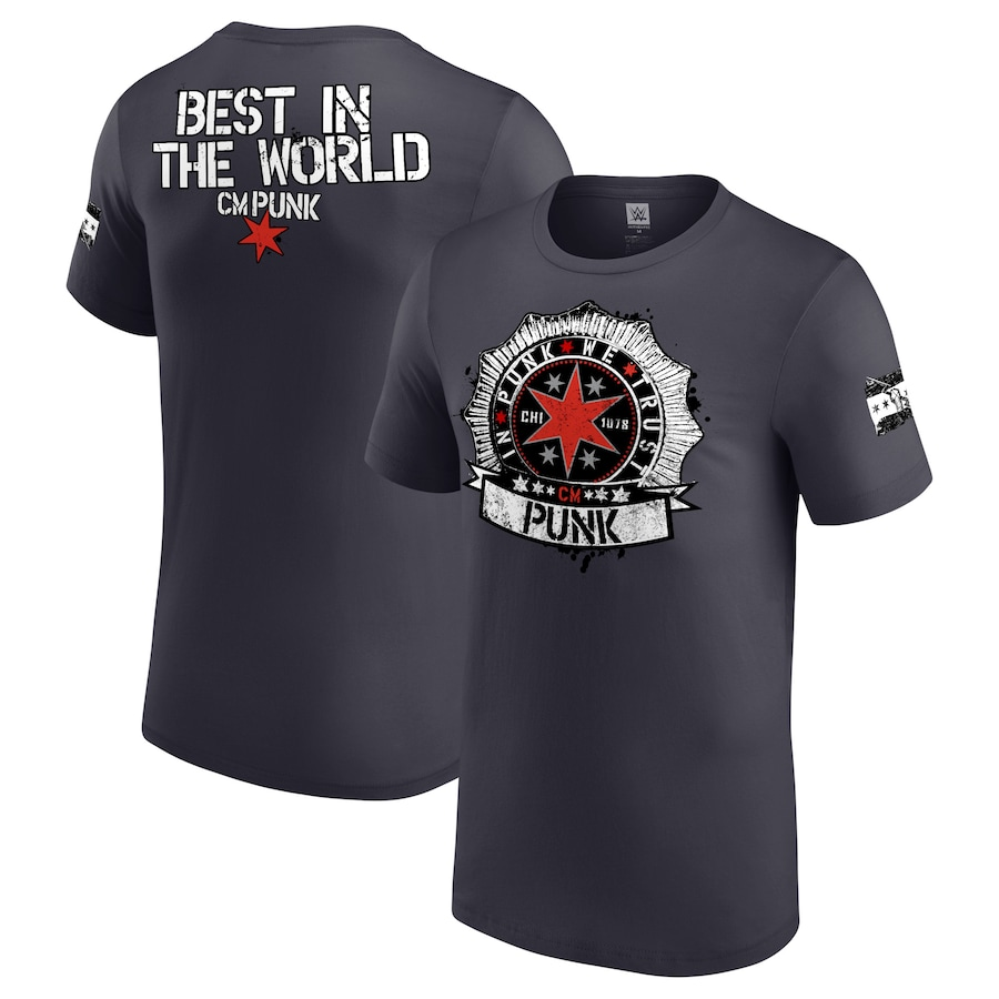 WWE Shop выпускает ретро-футболки CM Punk