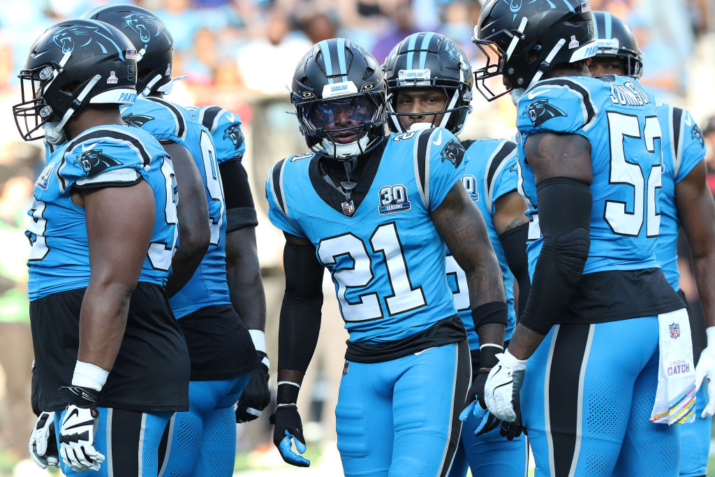 Panthers injuries: Diontae Johnson, Taylor Moton among 22 players listed on Week 8 report