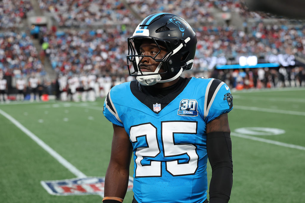 NFL fines Panthers safety Xavier Woods for hit that landed Saints WR Chris Olave on IR