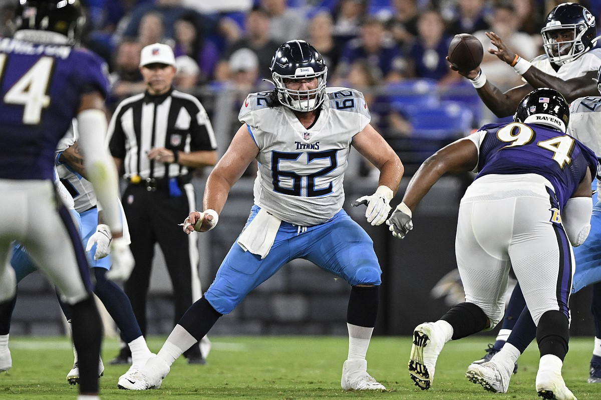 Titans Sign Veteran Center to Active Roster, Waive OT