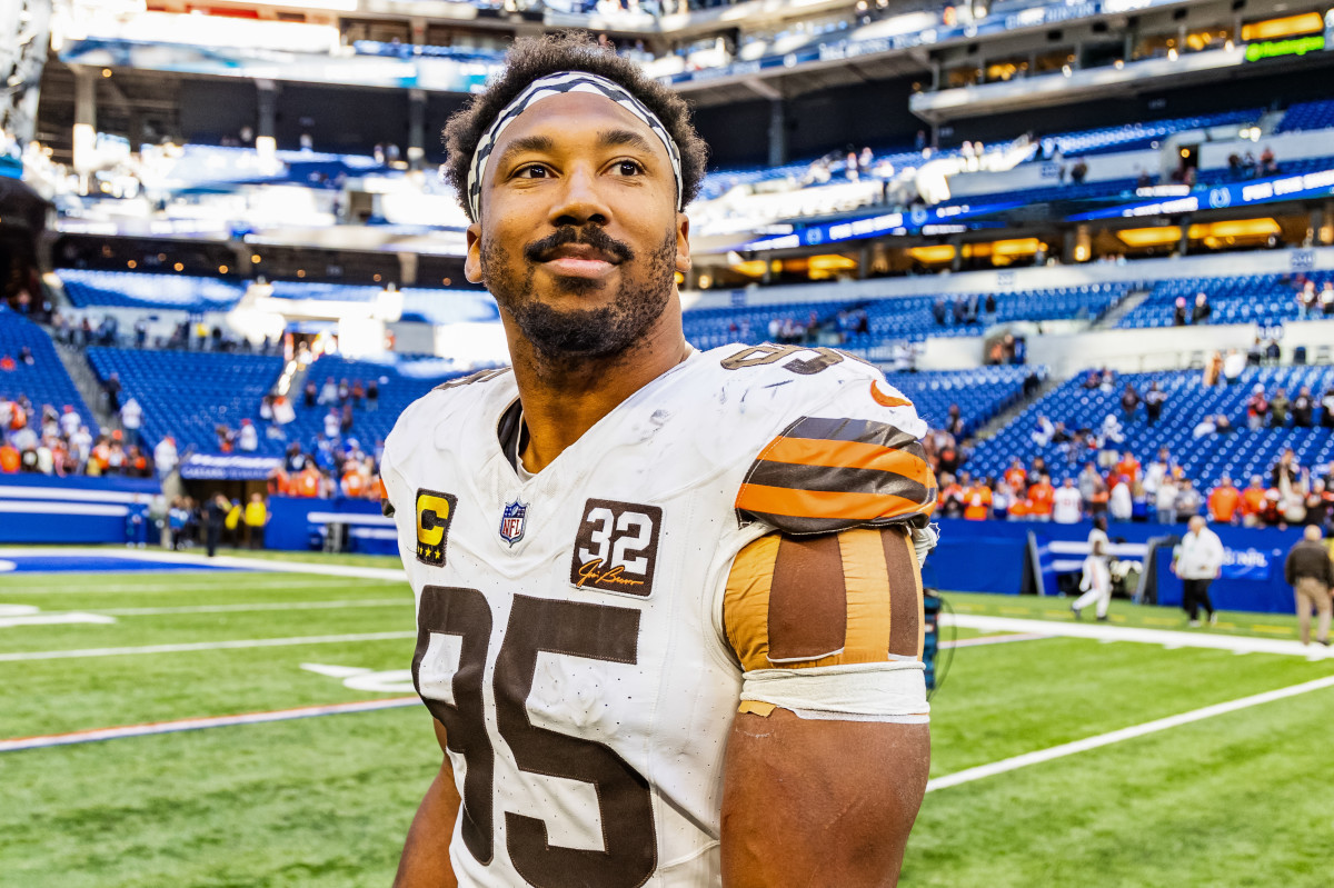 Myles Garrett would be a great fit for the Bills defense if made available in March