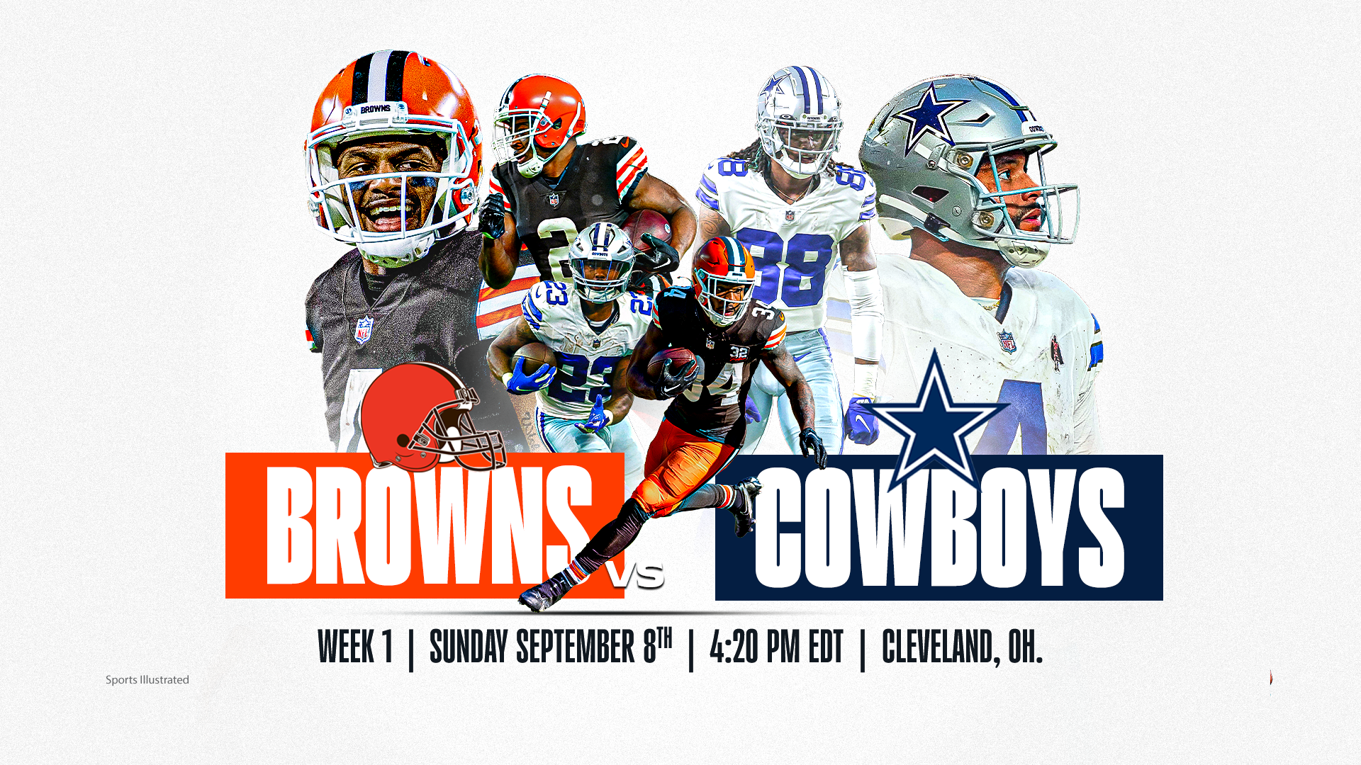 Cowboys vs Browns, NFL Week 1: Start time, live stream, TV channel