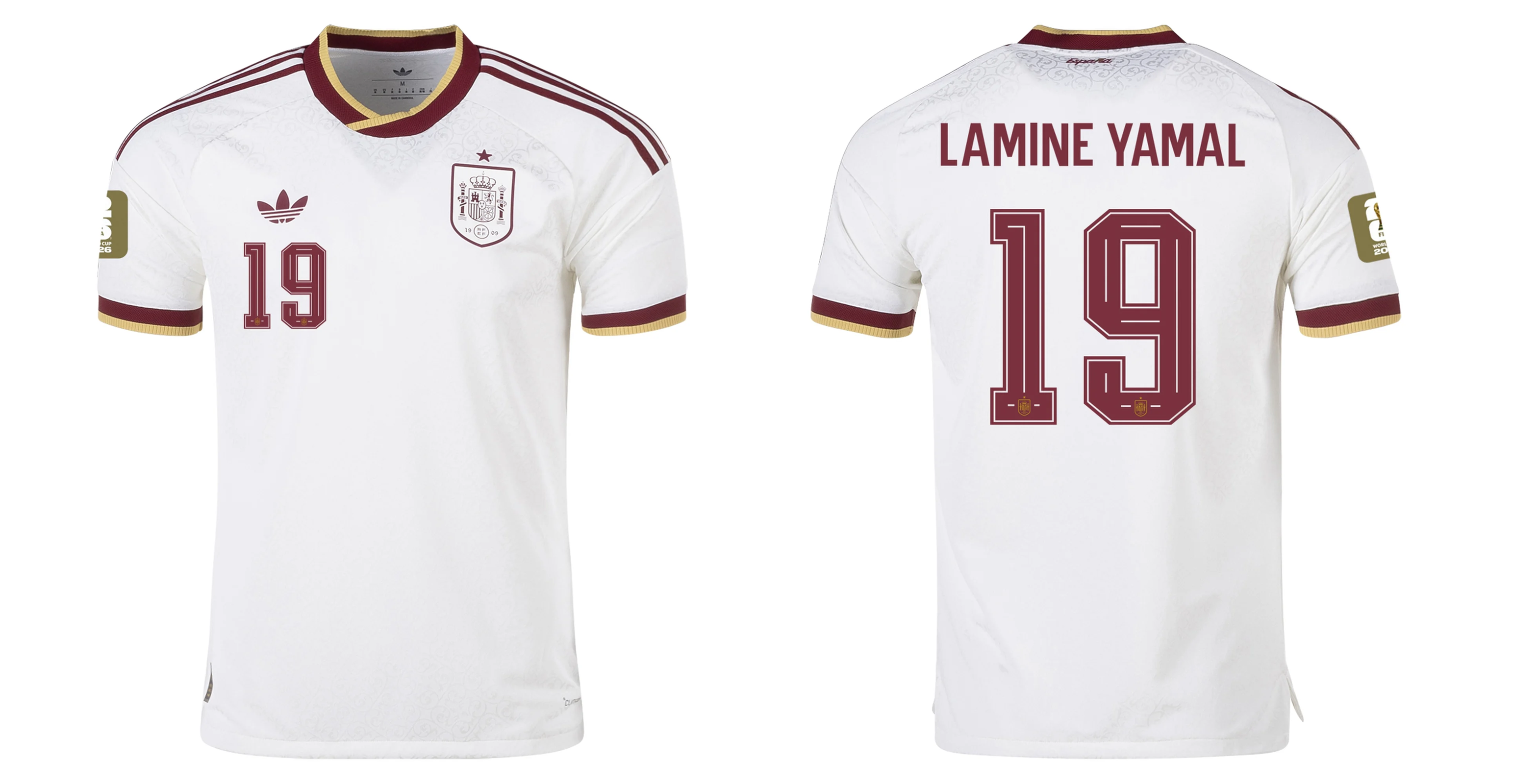 Adidas Spain 26 Away Jersey