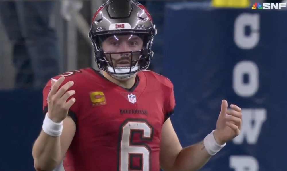 Baker Mayfield Was in Disbelief Over Cowboys' Chaotic Game-Sealing Turnover