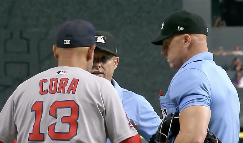 Alex Cora Made Refreshingly Honest Admission About Umpires After Ejection