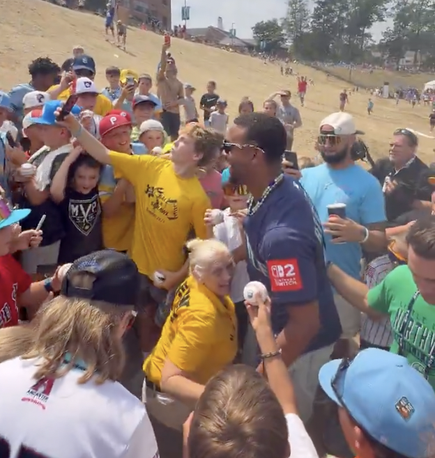 Julio Rodriguez Had a Close Call While Sledding at the Little League World Series