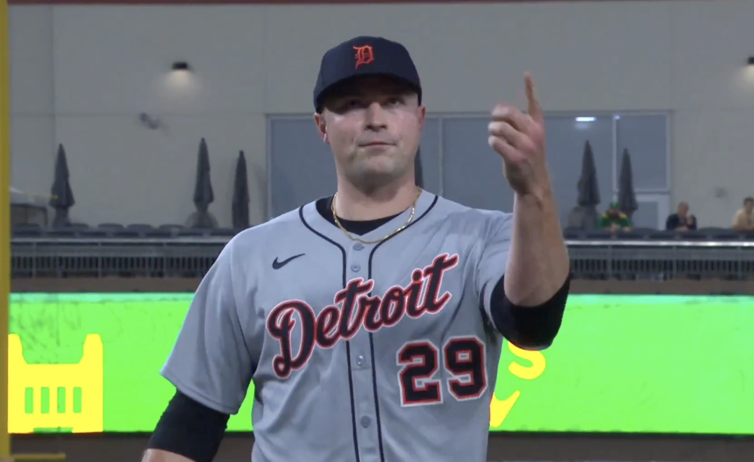 Tarik Skubal Perfectly Trolled A's After HR Lights Mistakenly Played on Foul Ball