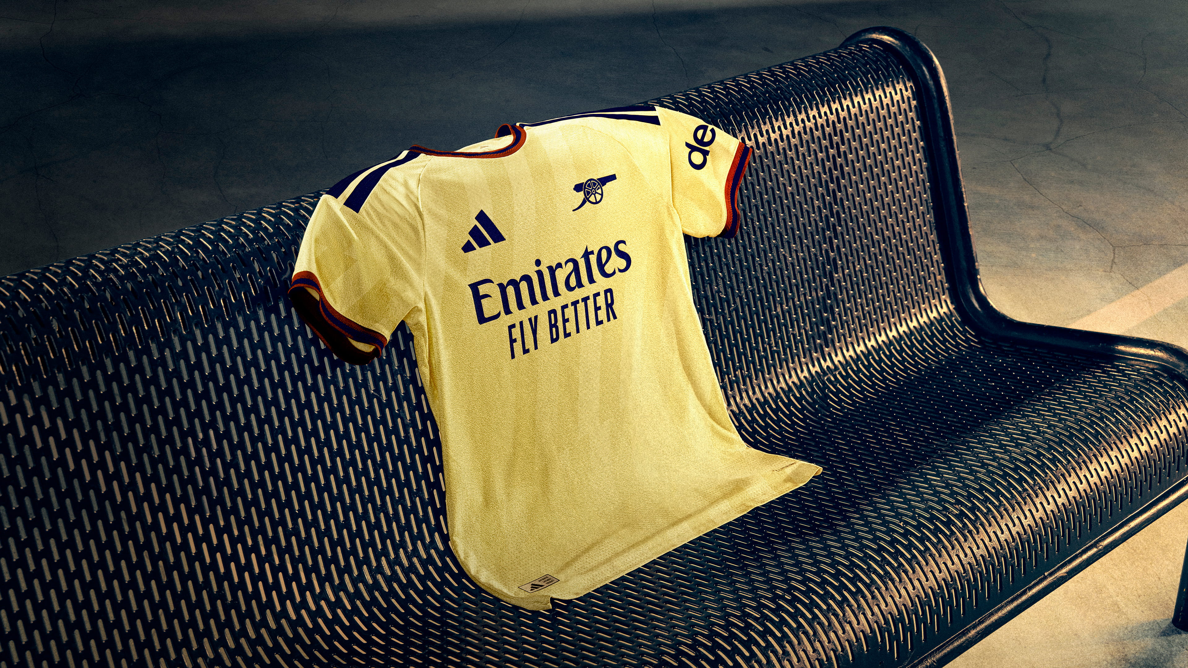arsenal yellow kit 2021