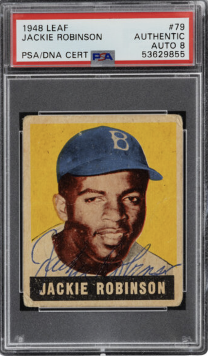 The Greatest Jackie Robinson Card of All Time is Up for Auction