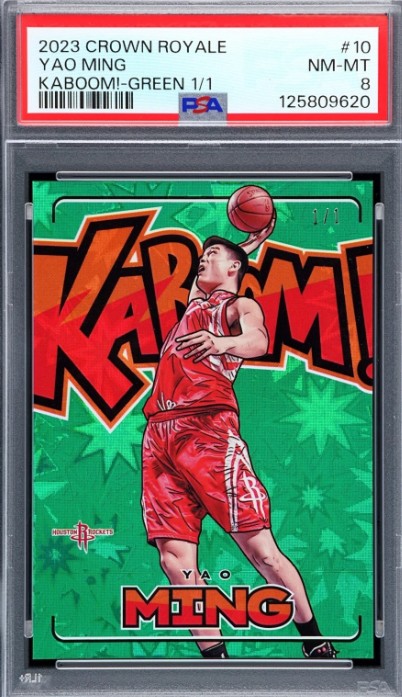 Yao Ming Card Breaks $100,000 for the First Time After Massive