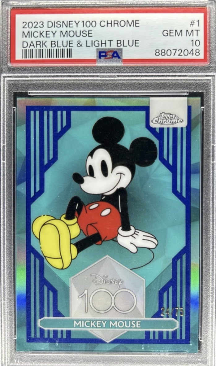 The Top 7 Most Valuable 2023 Topps Chrome Disney 100 Cards