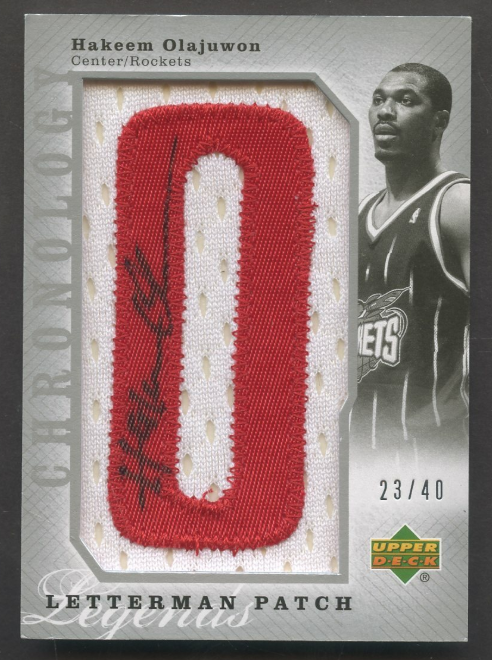 Upper Deck Chronology Letterman Sports Cards Were Ahead of Their Time