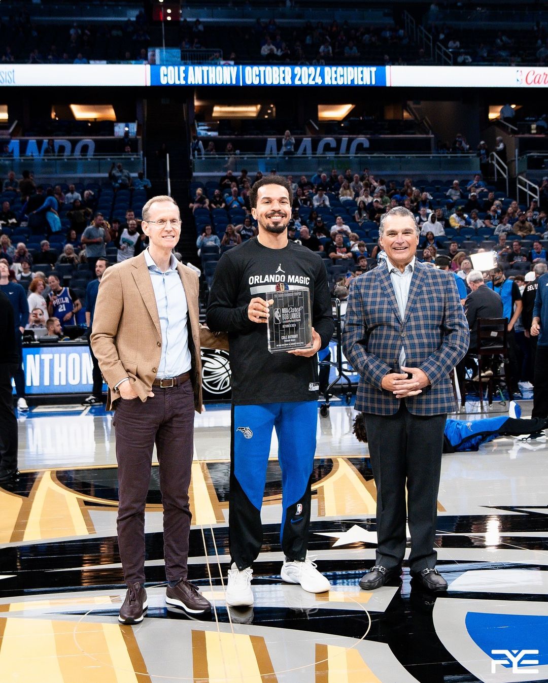 Magic's Cole Anthony Wins NBA Cares Bob Lanier Community Assist Award for October