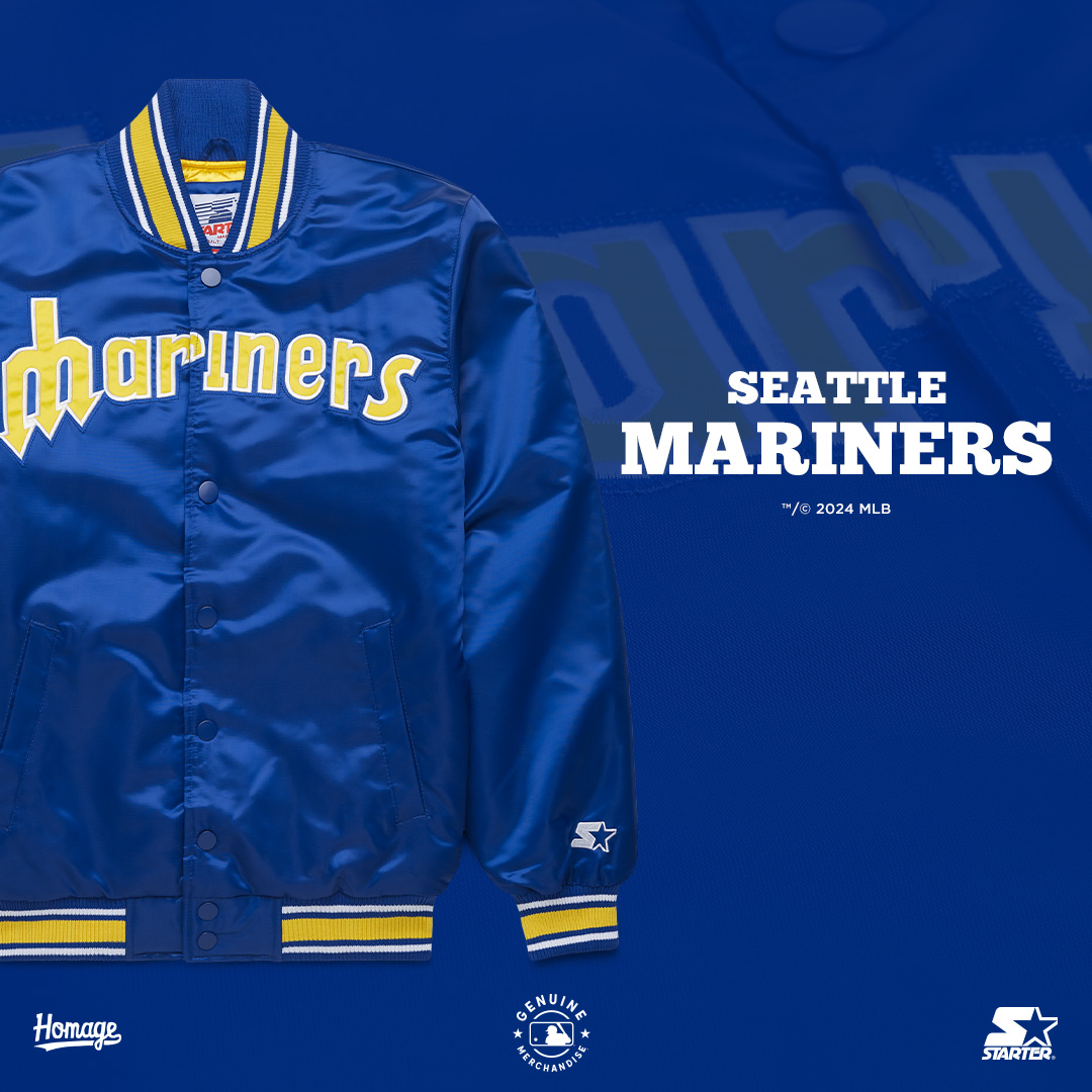 This Seattle Mariners Starter jacket is a must-have for 2024