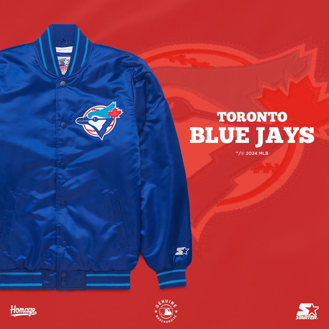 Vintage blue jays jacket hotsell