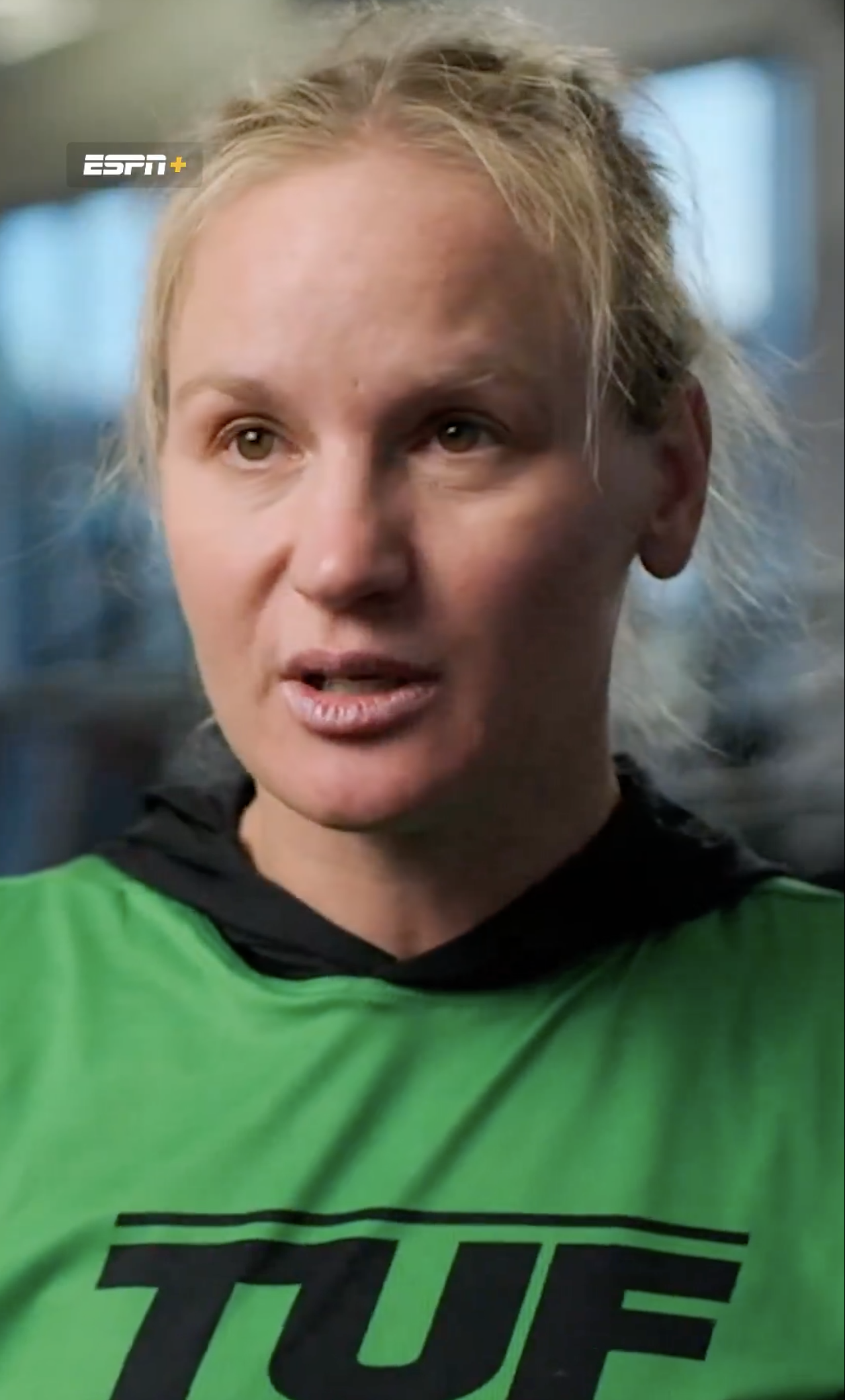 Valentina Shevchenko's 'no water' policy