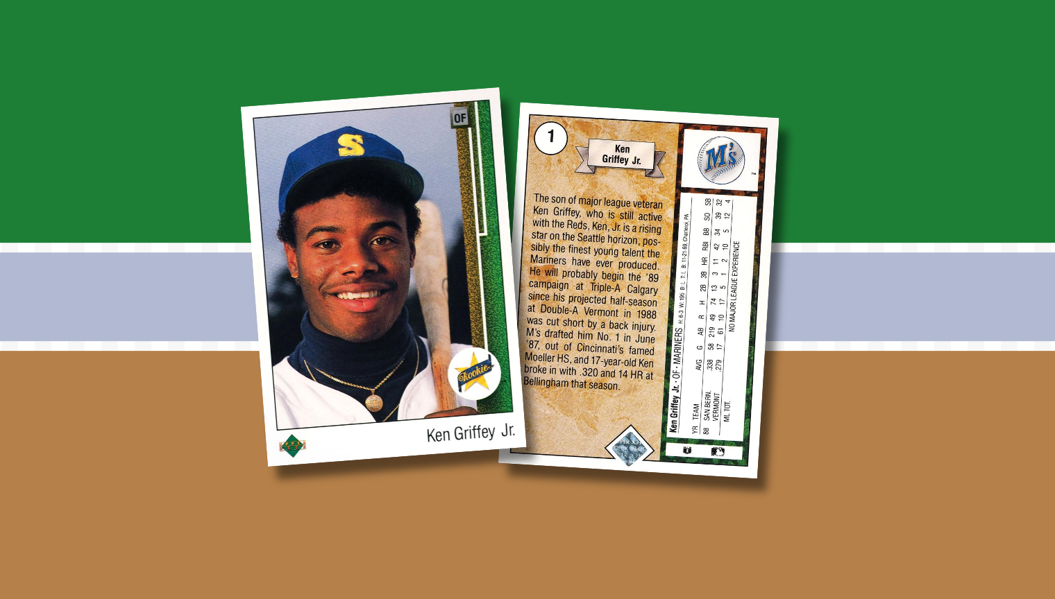 The 1989 Ken Griffey Jr. Upper Deck Rookie: Behind The Card The 1989 Ken Griffey Jr. Upper Deck Rookie: Behind The Card
