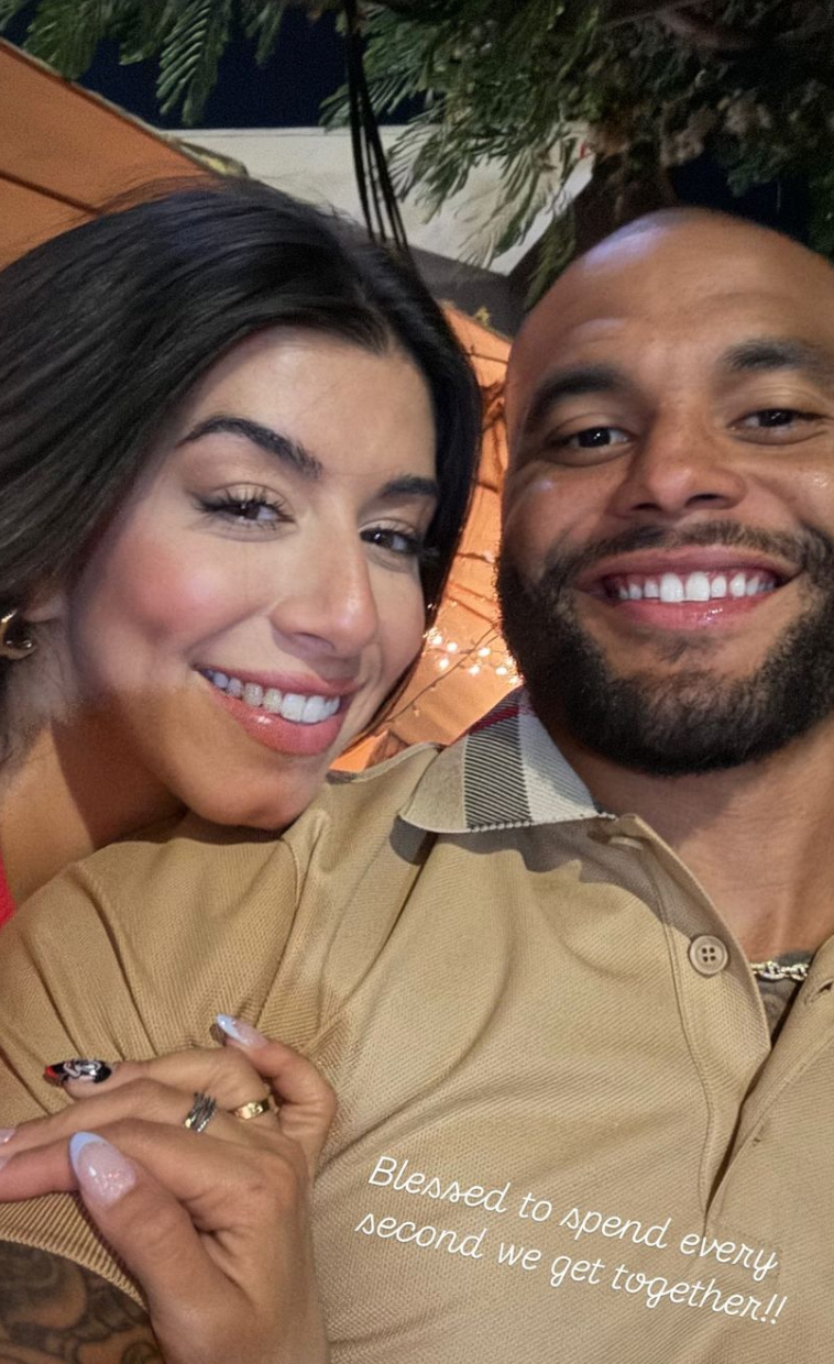Dak Prescott's sweet birthday wishes for Sarah Jane Ramos have one issue