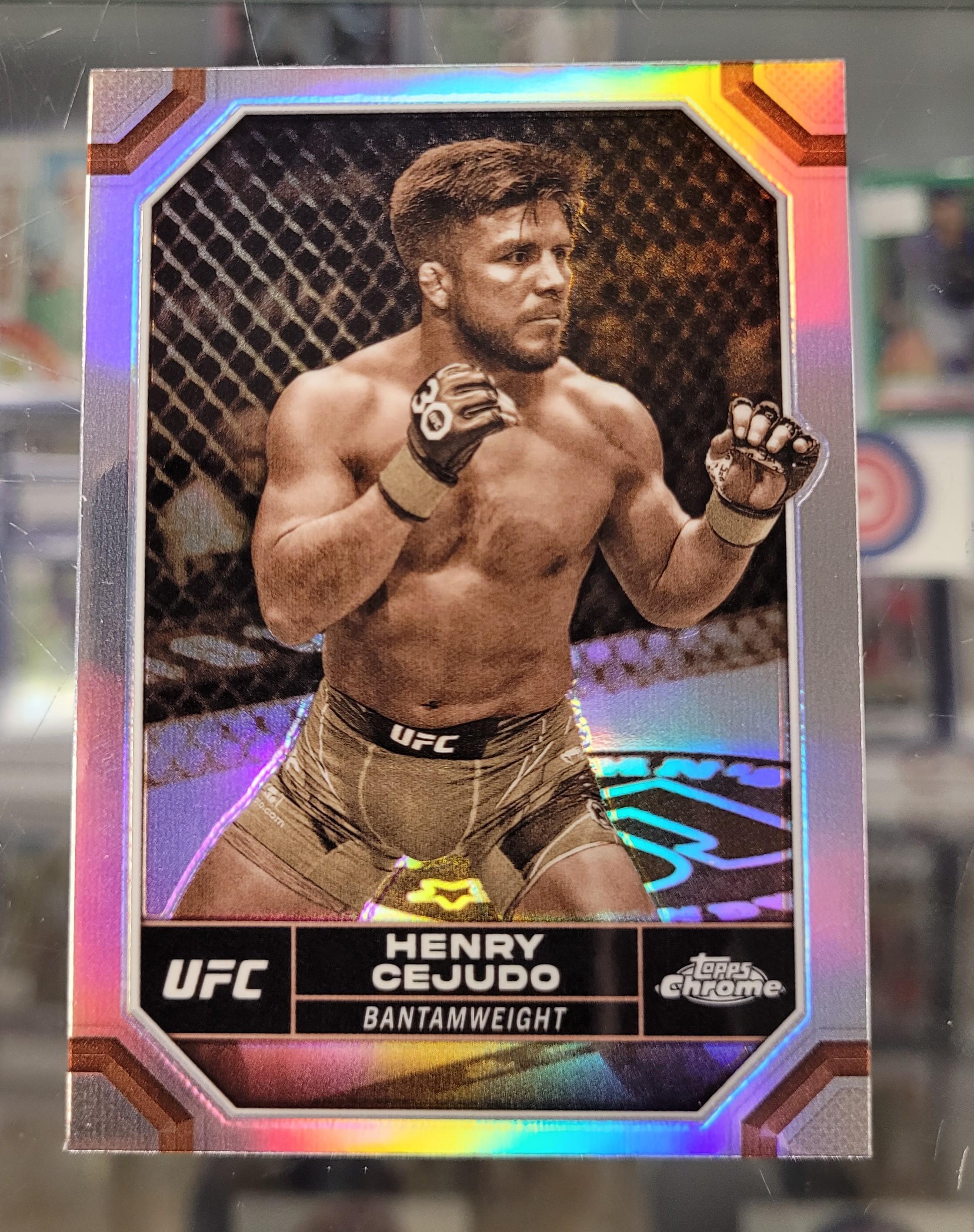 Reid's Rips: 2024 Topps Chrome UFC Blaster Box