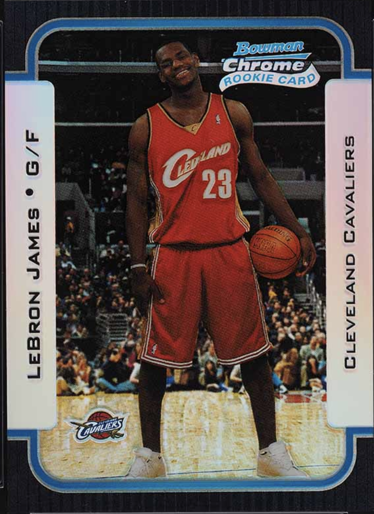 top lebron james basketball cards