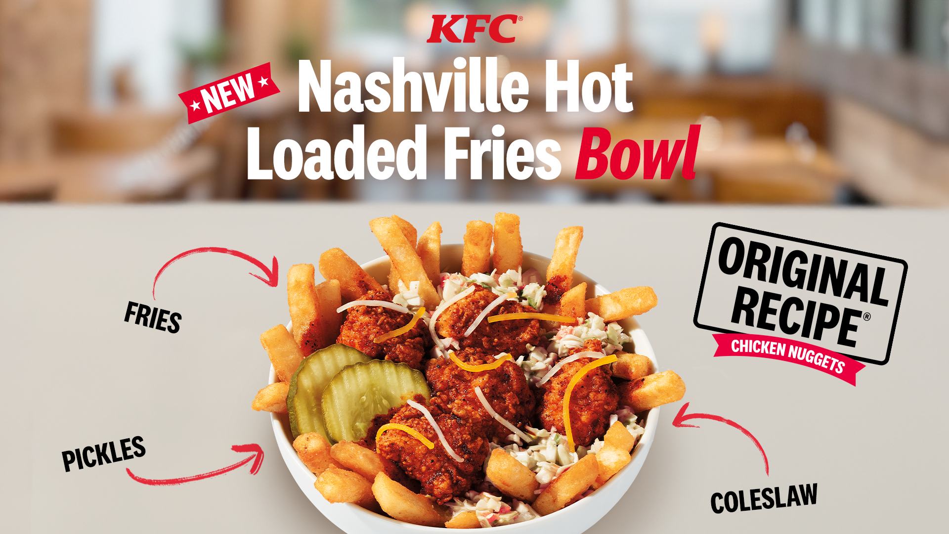 KFC tosses a new way to satisfy that Nashville Hot chicken craving