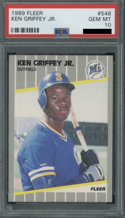 graded ken griffey jr rookie card Seattle Mariners PSA 10 Graded Rookie Card Mystery Pack main image 0