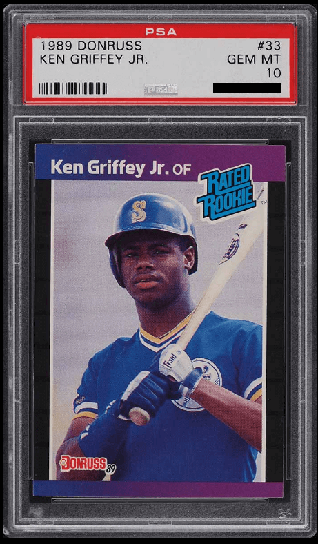Ken Griffey Jr.'s Most Graded Cards and Their Prices
