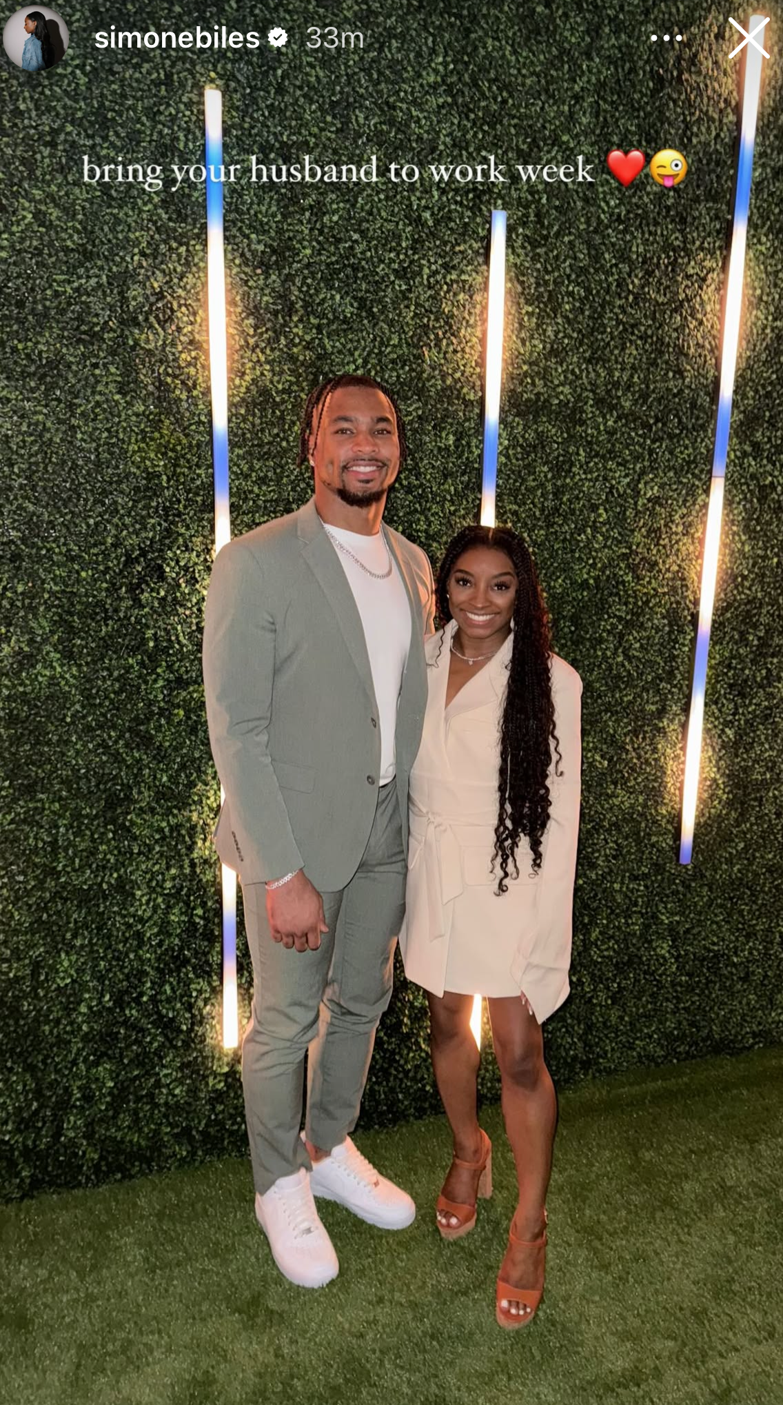 Simone Biles, NFL hubby have over-the-top purple Kentucky Derby matching fits Simone Biles, NFL hubby have over-the-top purple Kentucky Derby matching fits