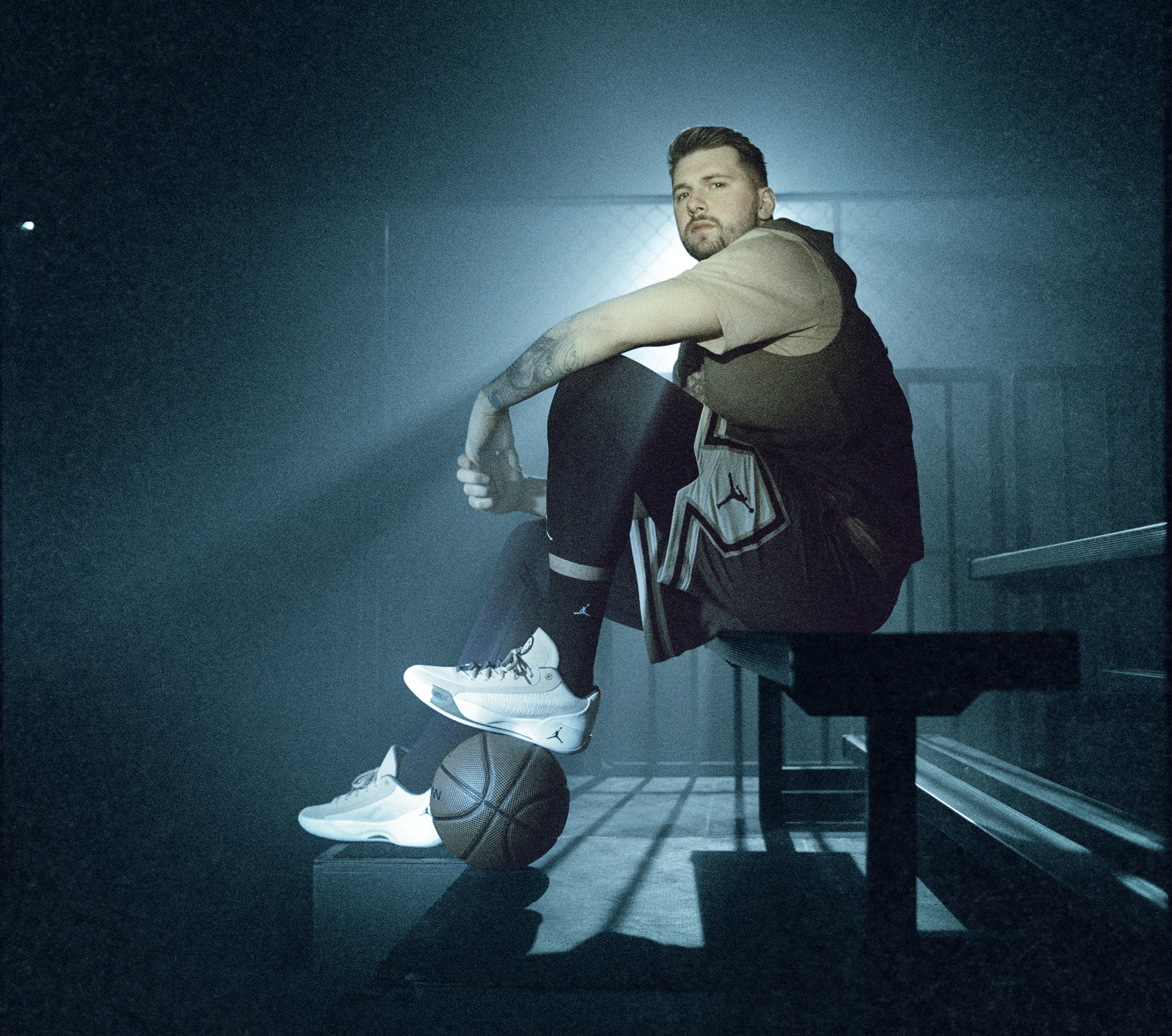 luka doncic wearing jordan