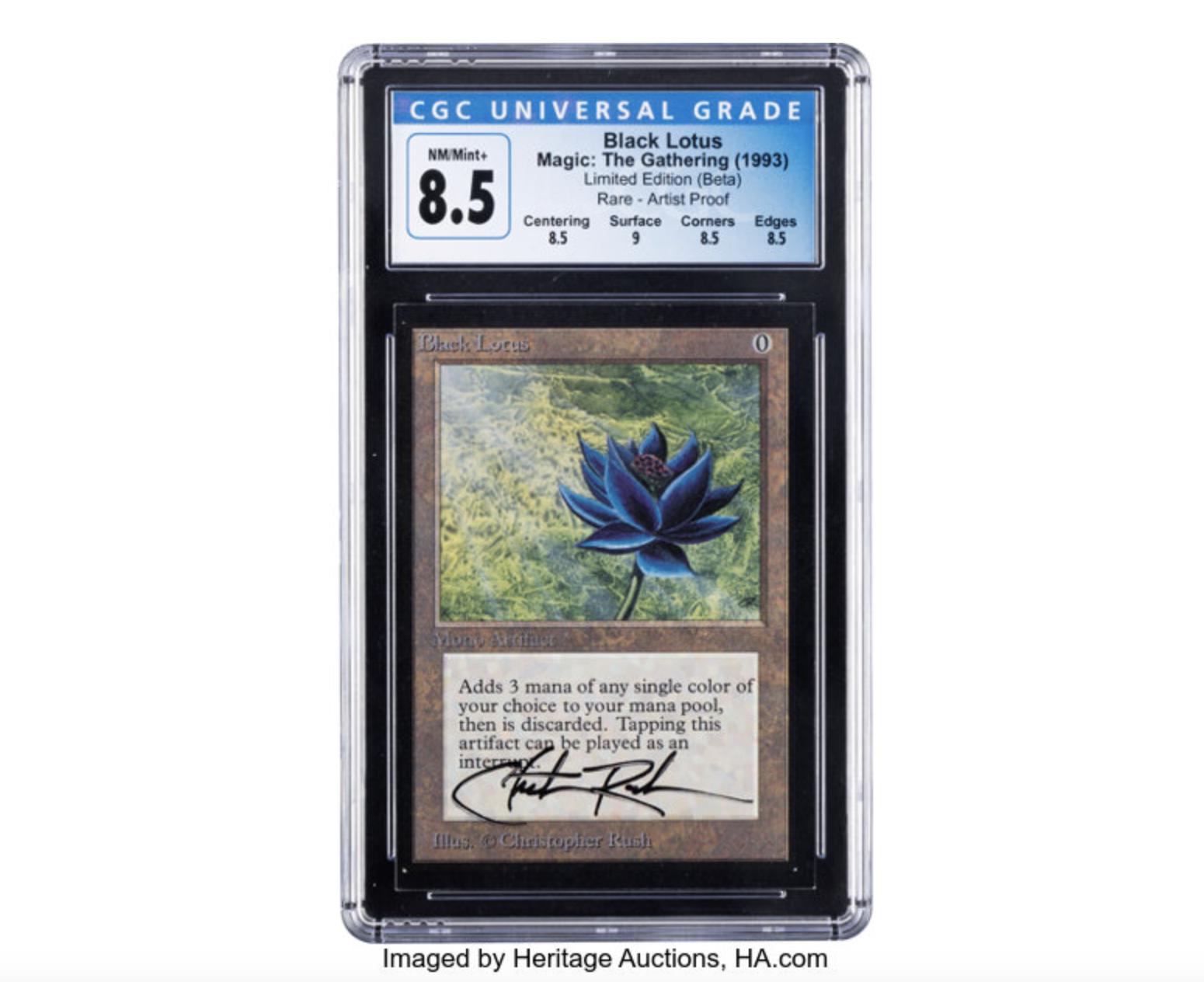rare magic cards black lotus Black Lotus