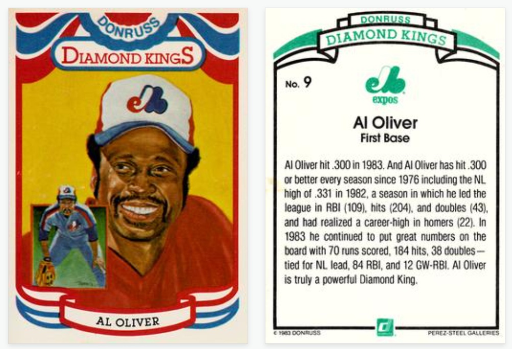 The Five Essential Donruss Diamond Kings Cards of 1984