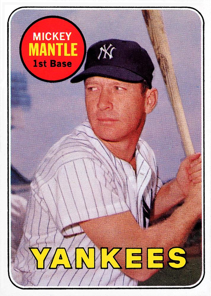 The Five Essential Baseball Cards of Mickey Mantle