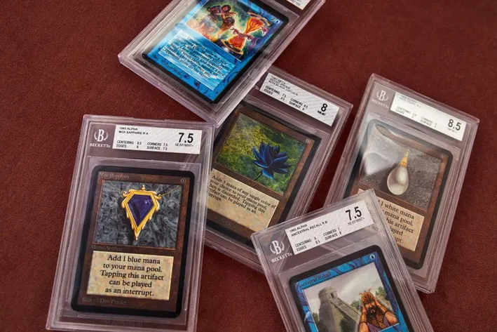 mtg 9 power cards Set Fanatics Collect | Trading Cards,