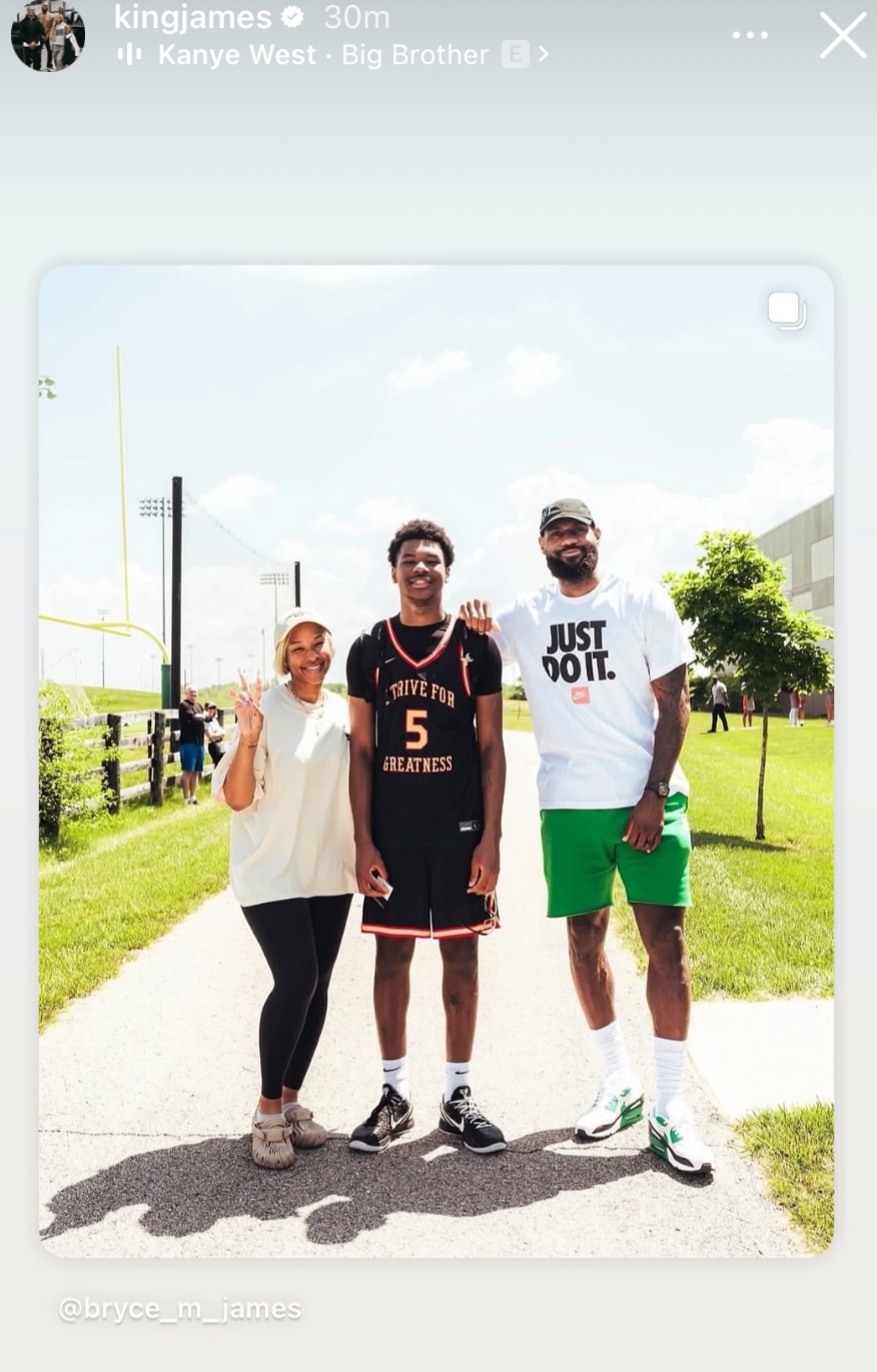 lebron james youngest son