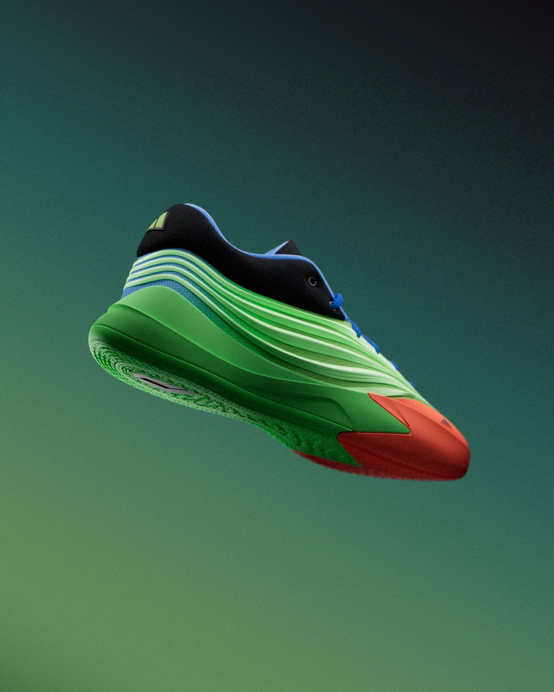 damian lillard bright green shoes