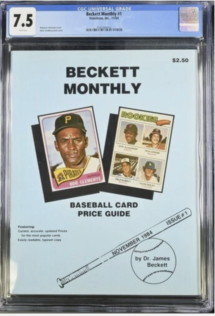 The Top 5 Beckett Magazines, The Original Hobby Price Guide The Top 5 Beckett Magazines, The Original Hobby Price Guide
