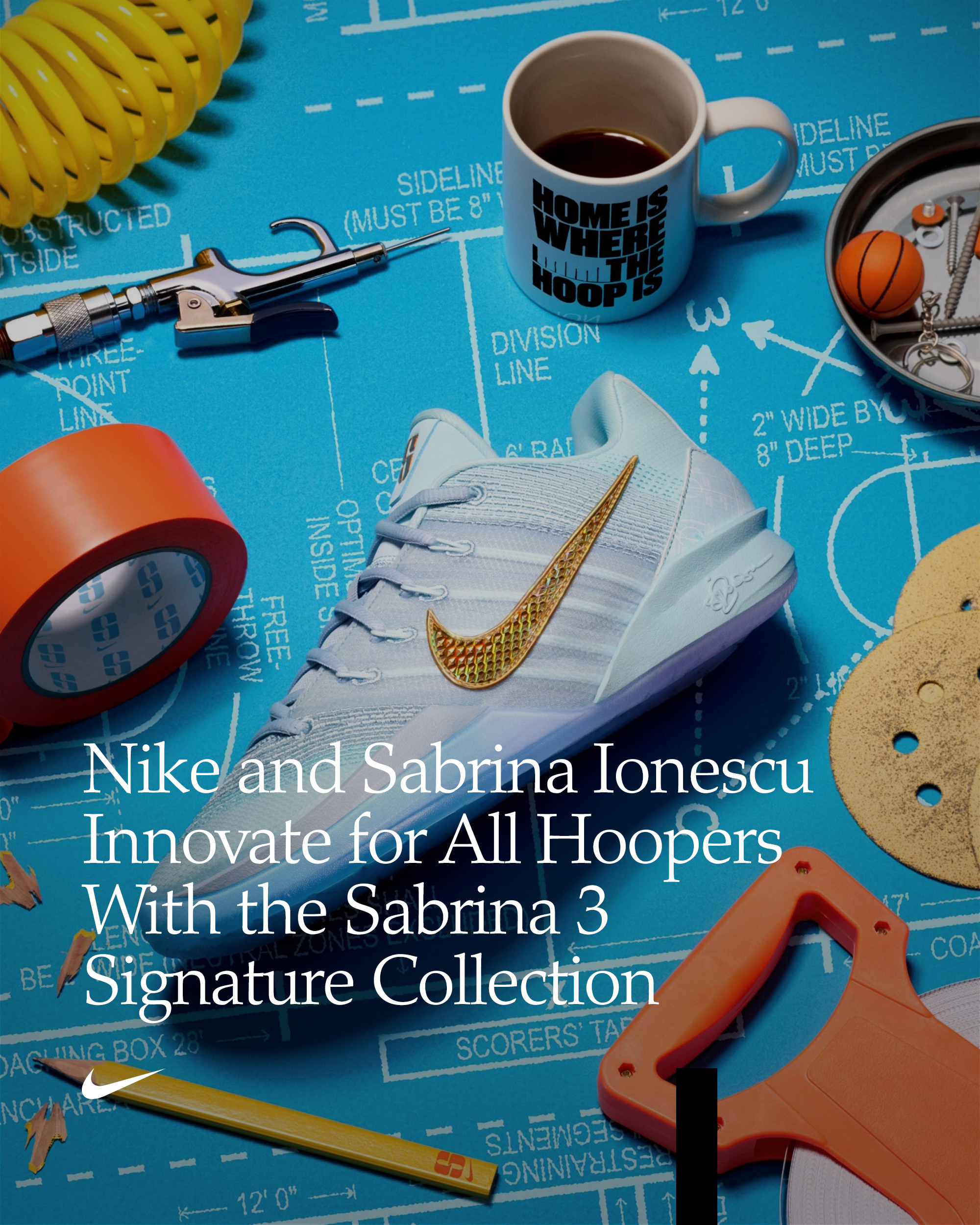 Nike Unveils Sabrina Ionescu's 3rd Signature Basketball Shoe