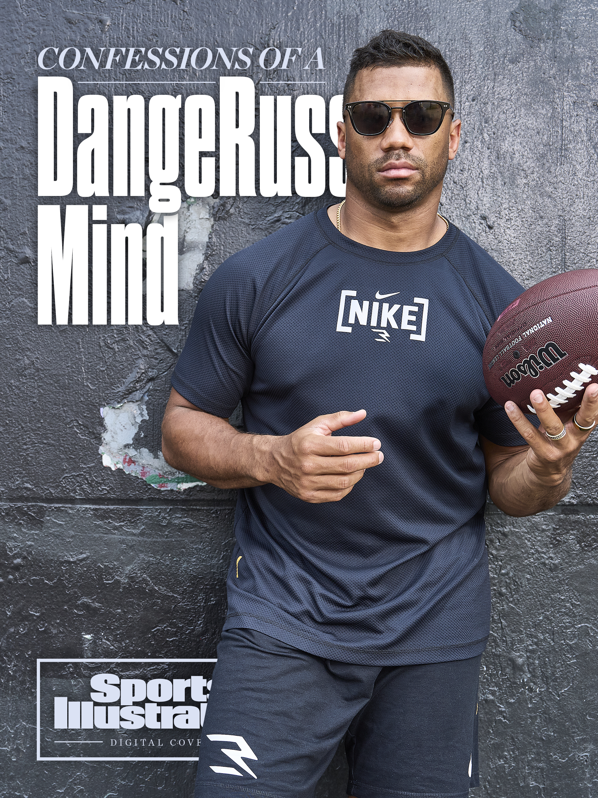 Russell Wilson in Photos: Sports Illustrated Digital Cover