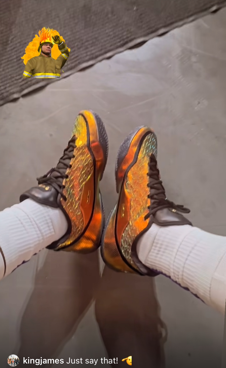 lebron james new kicks