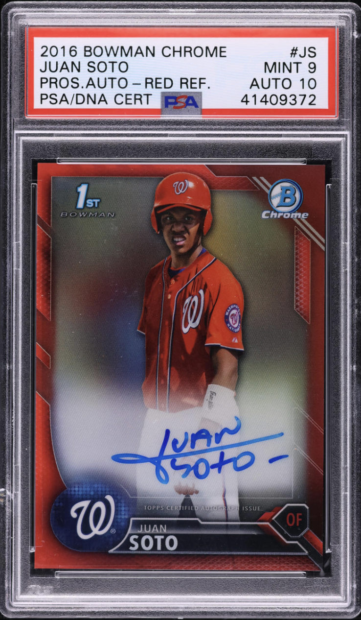 2016 Topps 1st Bowman Chrome C.J. Chatham 400/499 直筆サイン